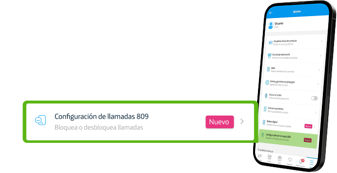 BLOQUÉALAS de forma más fácil desde tu App Mi Movistar