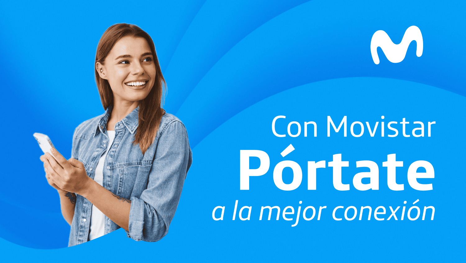 Con Movistar pórtate a la mejor conexión