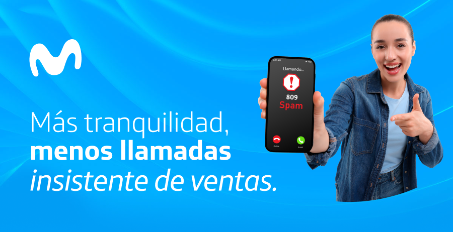 Bye spam 809, ¡HOLA TRANQUILIDAD!