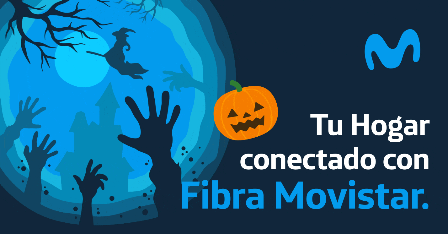 Movistar Fibra Deja florecer la entretención
